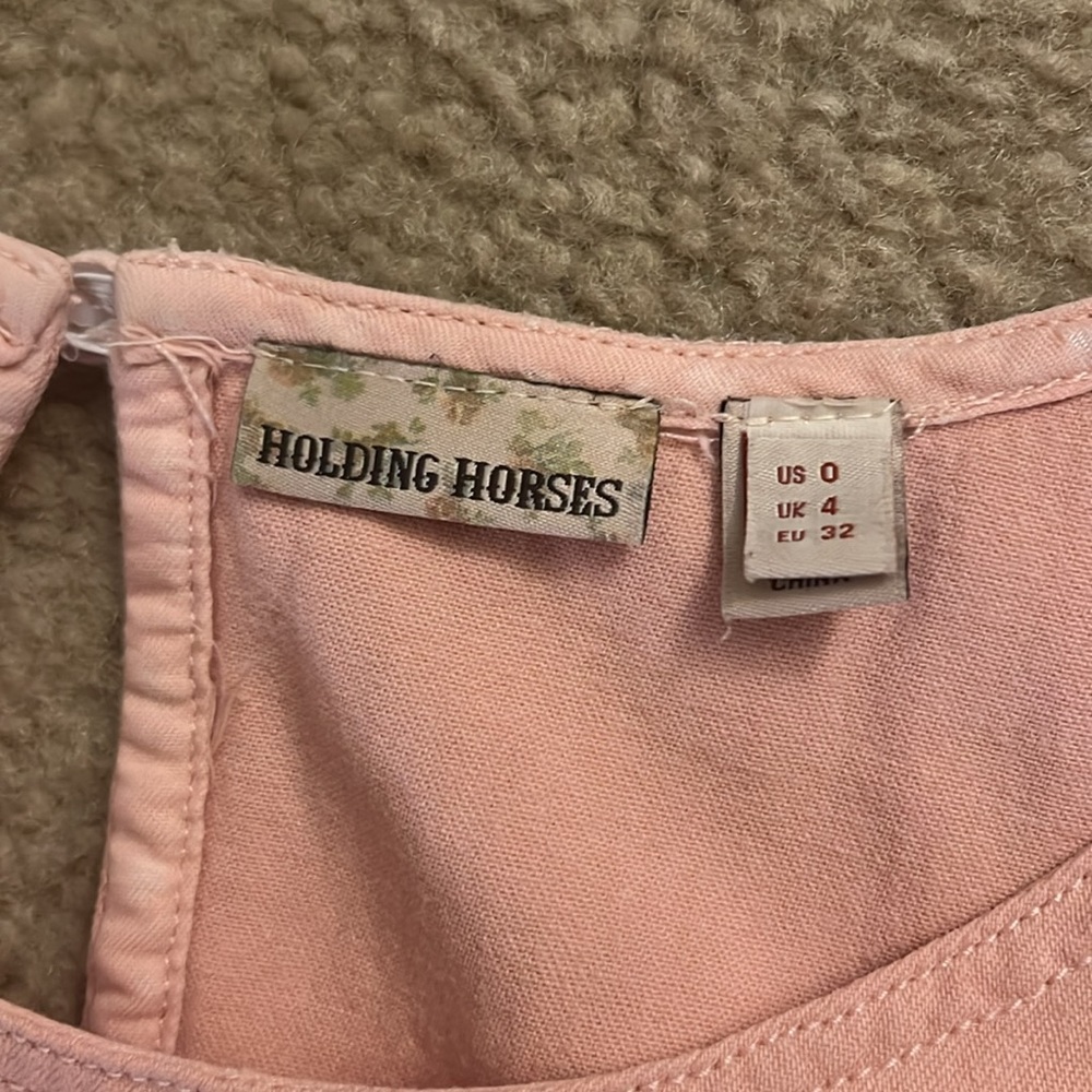 🐎 Anthro Holding Horses Pink Ombré Dress 🐎 - Picture 4 of 5
